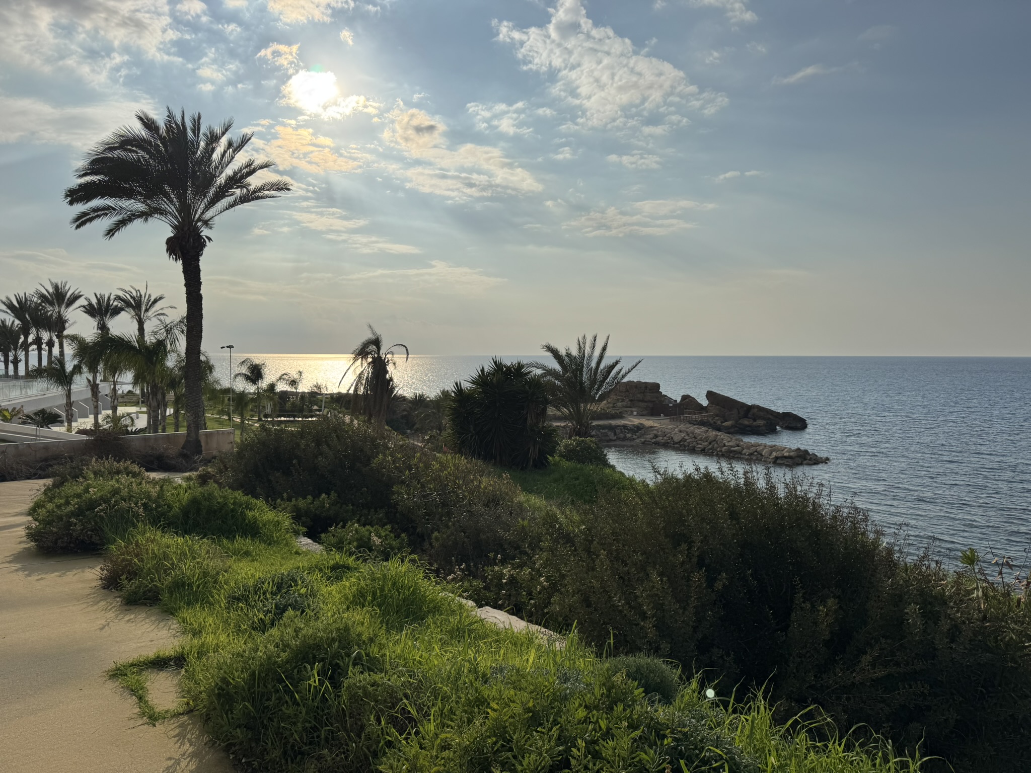 Coastal promenade